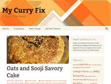 Tablet Screenshot of mycurryfix.com